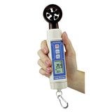 Digital Anemometer / Thermometer Traceable® Fahrenheit / Celsius 32° to 122°F (0° to 50°C) Ambient Sensor Handheld Battery Operated - BeHope