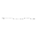 IV Pump Set Alaris® Pump 3 Ports 20 Drops / mL Drip Rate Without Filter 127 Inch Tubing Solution - BeHope