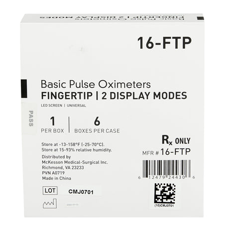 Fingertip Pulse Oximeter McKesson Adult / Pediatric - BeHope