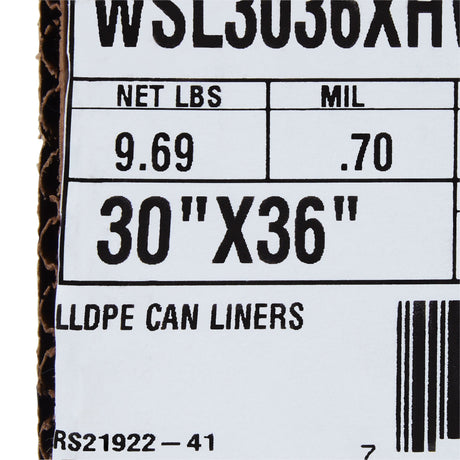 Mckesson Trash Can Liners Star Seal Bottom Coreless Roll - BeHope