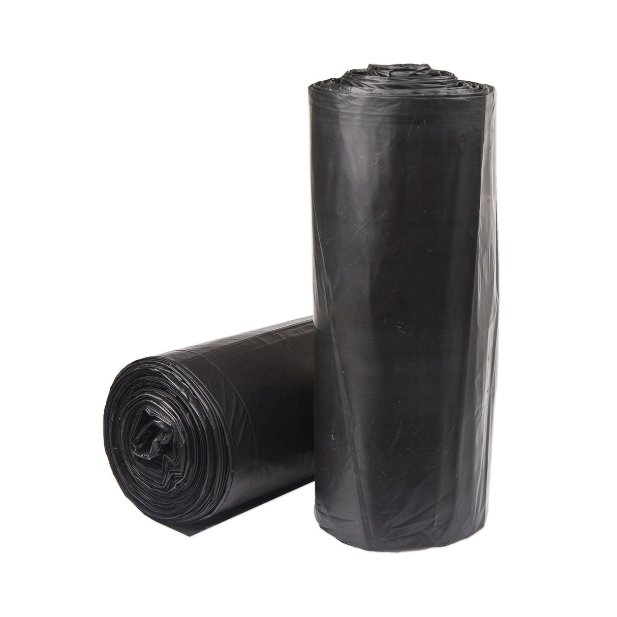 Trash Bag McKesson 56 gal. 1.5 mil 43 X 47 Inch Black Super Heavy Duty Star Seal Bottom Coreless Roll - BeHope