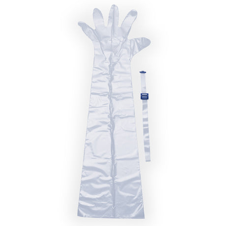 IV Site Barrier Protector AquaGuard GloveÂ® Shower Sleeve 34 Inch Length NonSterile - BeHope
