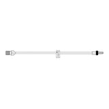 Mckesson IV Extension Set Without Filter for Efficient Fluid Delivery - BeHope