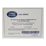Mckesson IV Extension Set Without Filter for Efficient Fluid Delivery - BeHope