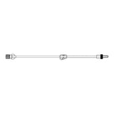 Mckesson IV Extension Set Without Filter for Efficient Fluid Delivery - BeHope