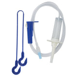 Secondary IV Administration Set MedStream Gravity Without Ports 20 Drops / mL Drip Rate Without Filter 40 Inch Tubing Solution - BeHope