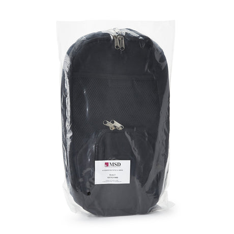 Feeding Pump Backpack McKesson Black, Pump Pocket, Outside View Window, Solution Wrap, Support Straps, 2 X 9 X 15 Inch - BeHope