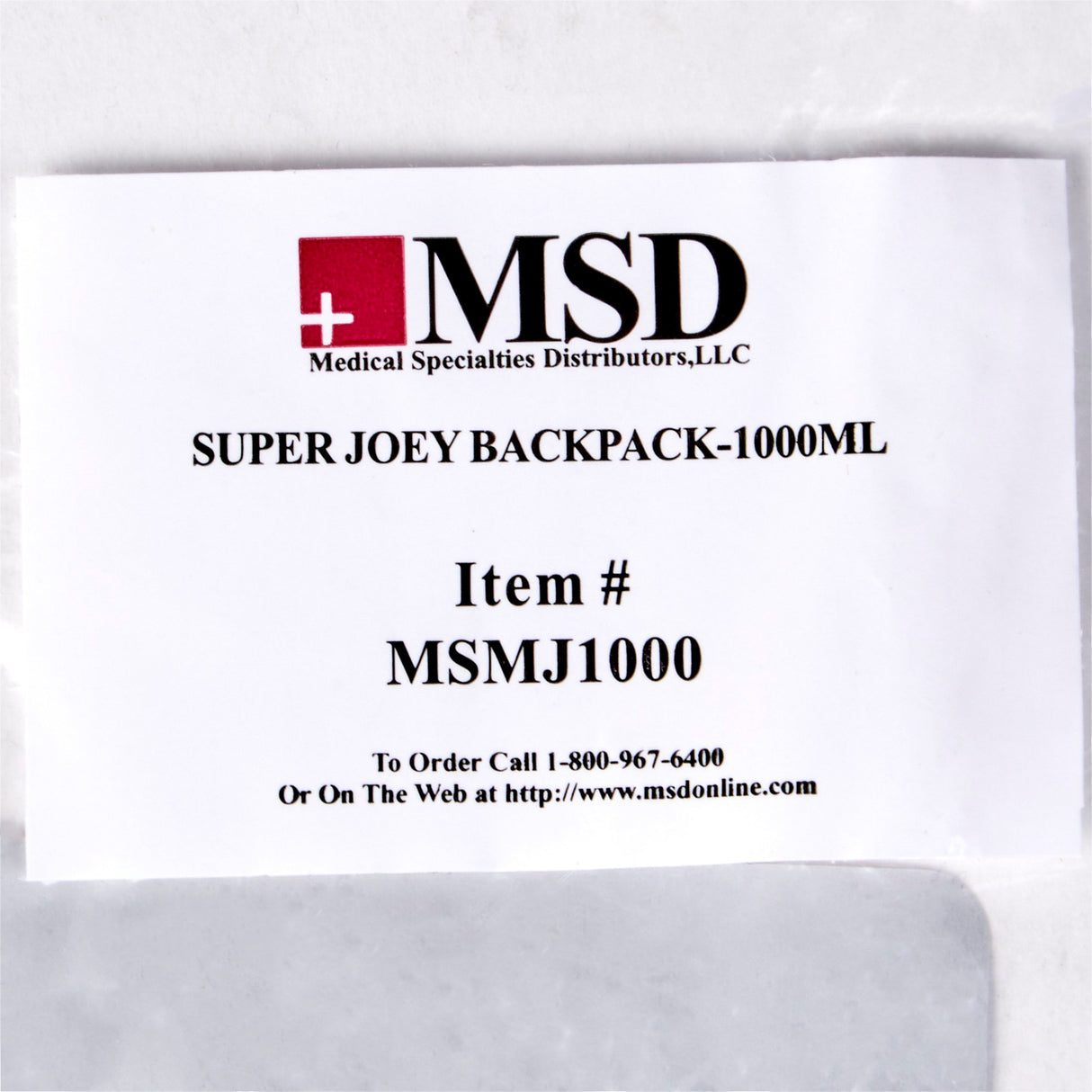 Feeding Pump Backpack McKesson Black, Pump Pocket, Outside View Window, Solution Wrap, Support Straps, 2 X 9 X 15 Inch - BeHope
