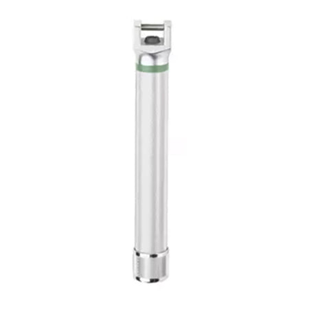 Laryngoscope Handle Greenline Fiberoptic Lightweight Durable - BeHope
