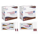 Impregnated Swabstick 10% Strength Povidone-Iodine Individual Packet NonSterile - BeHope