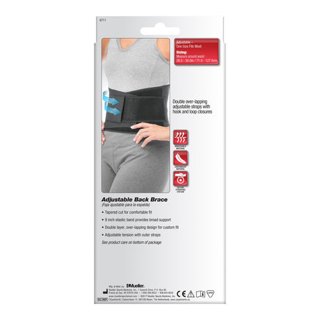 Back Brace Mueller® for Lower Back Pain Relief and Support - BeHope