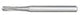 Bur Miltex® 0.5 mm Diameter Carbide Round Tip - BeHope
