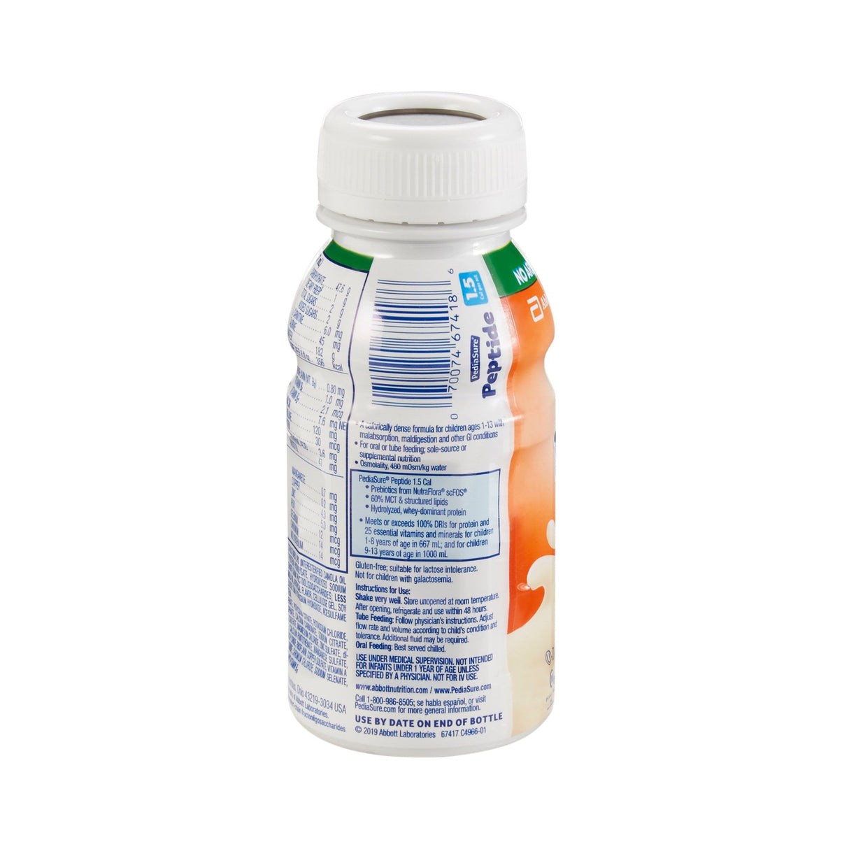 Pediatric Oral Supplement Pediasure® Peptide Formula High Calorie Malnutrition - BeHope
