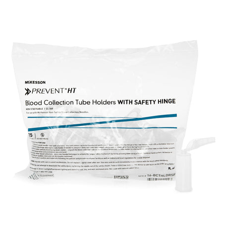 Safety Blood Collection Tube Holder Mckesson Prevent® Ht with Safety Hinge - BeHope