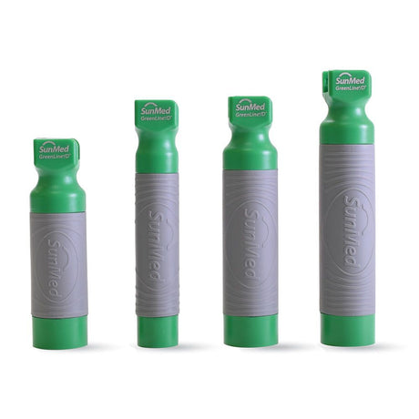 Laryngoscope Handle Greenline®/d™ Conventional Disposable with Secure Grip - BeHope