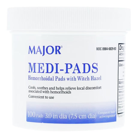 Hemorrhoid Relief Medi-pads™ Soothing Witch Hazel Pads - BeHope