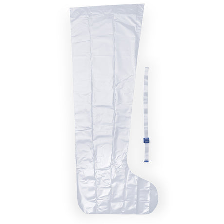 IV Site Barrier Protector AquaGuard BootÂ® Shower Sleeve 43 Inch Length NonSterile - BeHope