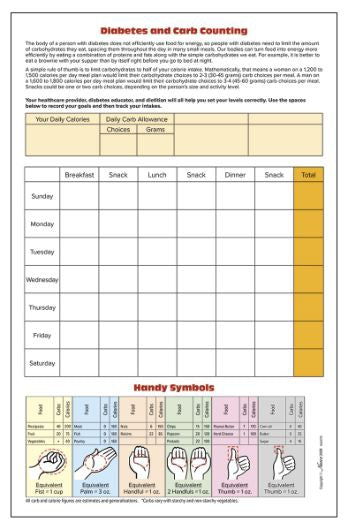 Carb Counting Food Replica Kit - BeHope