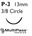 Absorbable Suture With Needle Coated Vicryl™ Polyglactin 910 Precision Reverse Cutting Braided - BeHope