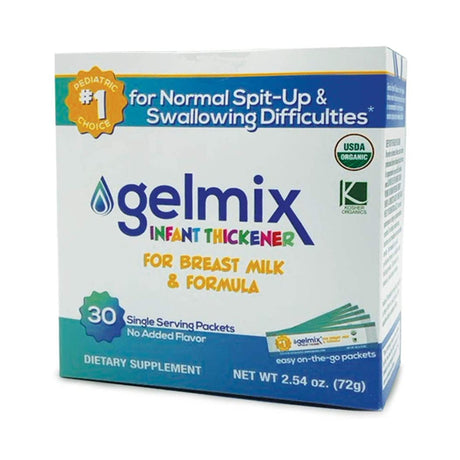 Infant Formula Breast Milk Thickener Gelmix® Hypoallergenic Organic Unflavored Powder Slightly Thick - BeHope