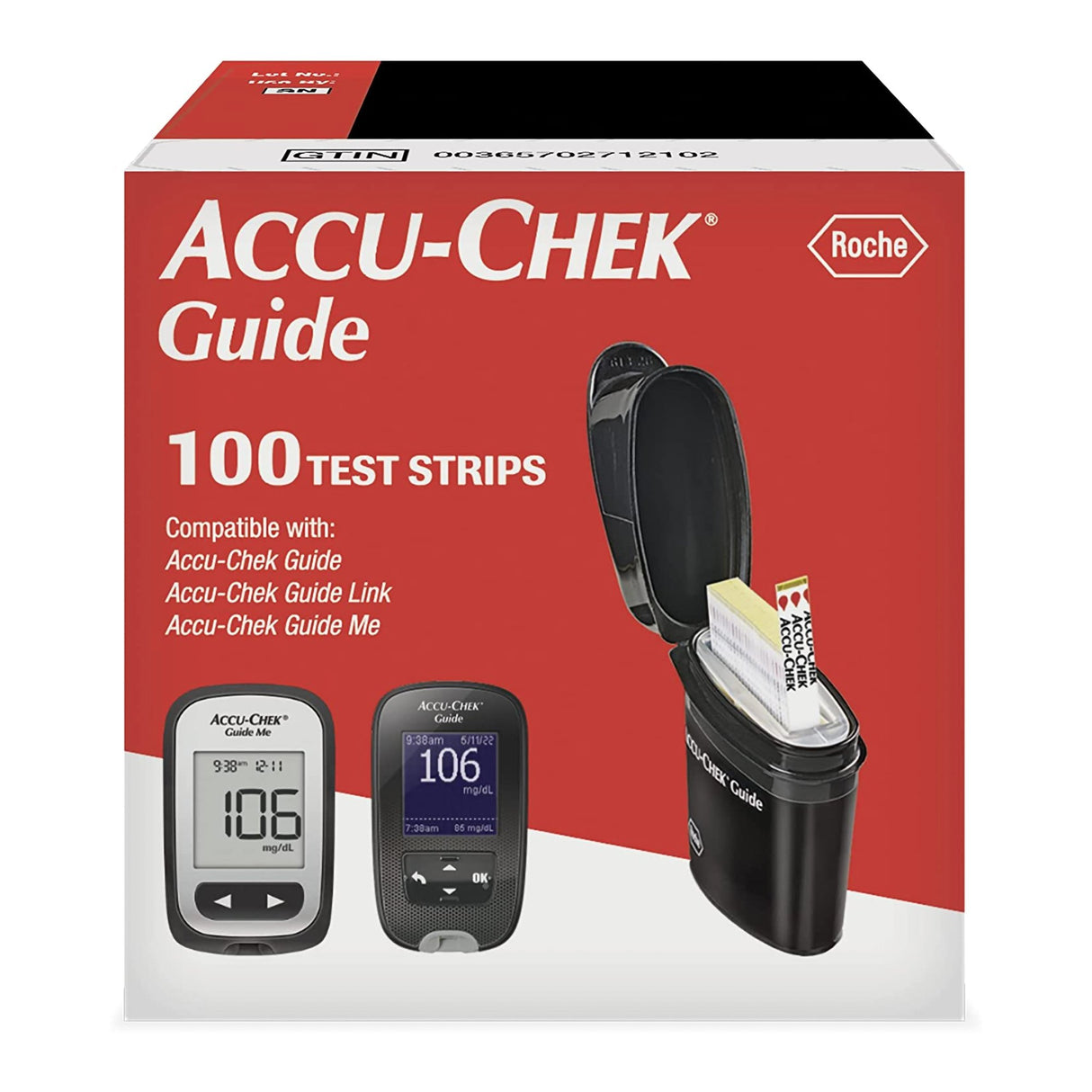 Blood Glucose Test Strips Accu-chek® for Accurate Reliable Testing - BeHope