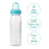 Baby Bottle Evenflo Classic Ergonomic with Slow Flow Nipple - BeHope