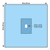 Surgical Drape Minor Procedure Drape 30 W X 30 L Inch Sterile - BeHope