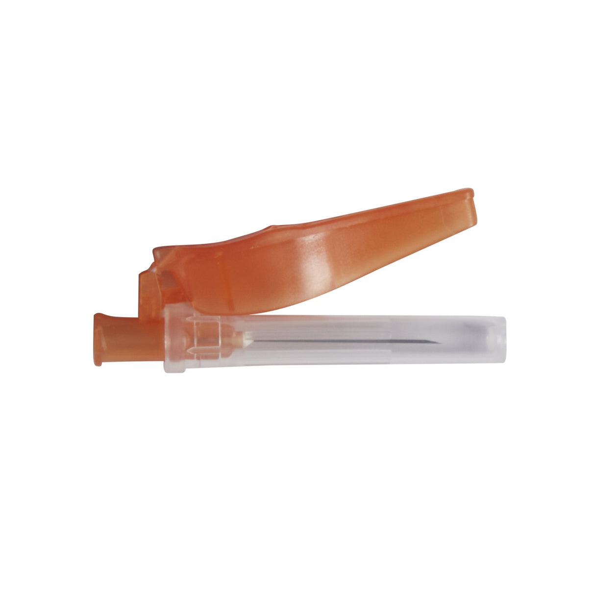 Safety Hypodermic Needle McKesson Prevent® HT 1 Inch Length 25 Gauge Thin Wall Hinged Safety Needle - BeHope