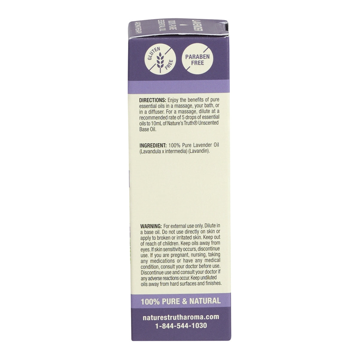 Pure Essential Oil Nature's Truth® Lavender Oil Oil 15 mL - BeHope