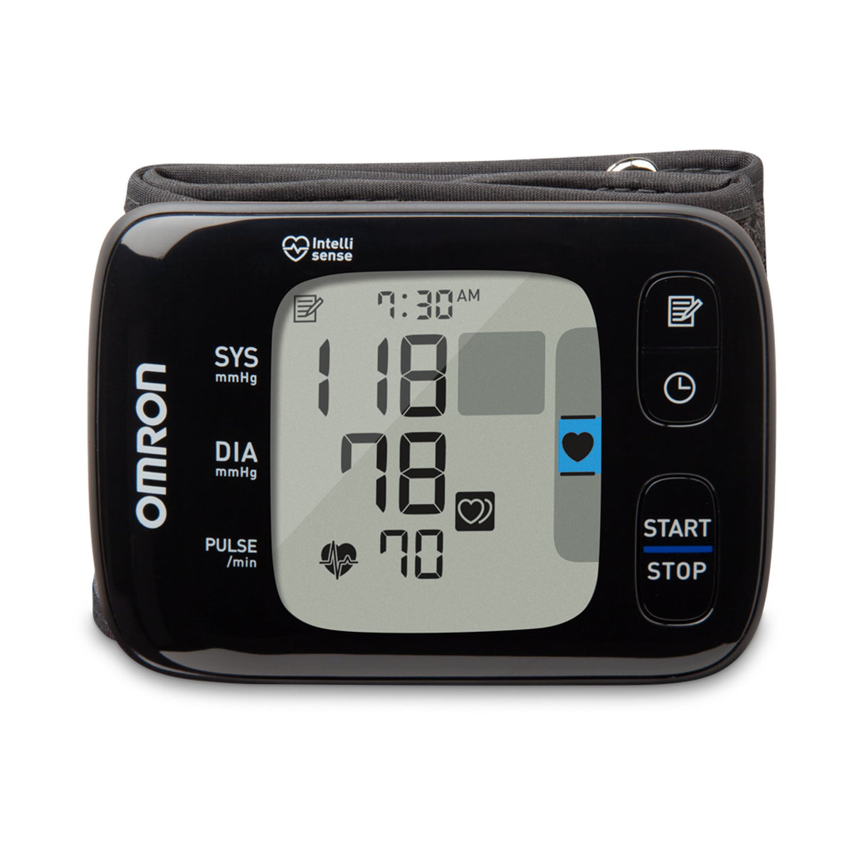 Home Automatic Digital Blood Pressure Monitor Omron®7 Series™ One Size Fits Most Cuff Cloth Fabric Cuff 12 - 20 cm Wrist - BeHope