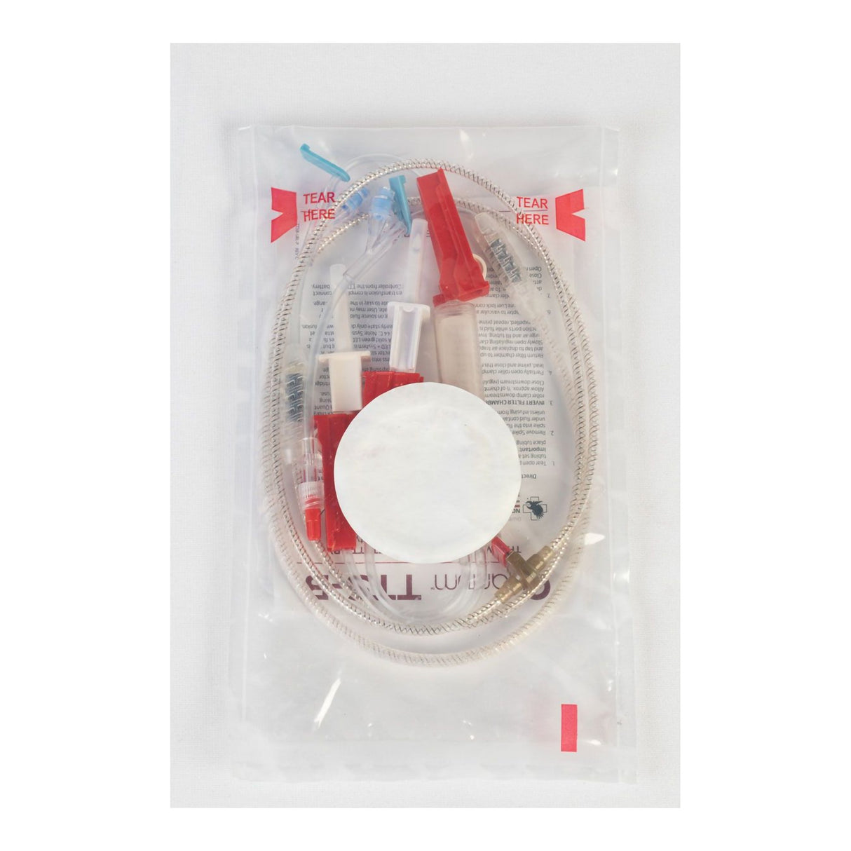 Fluid Warming Set Quantum® Pump 2 Ports 20 Drops / mL Drip Rate With Filter 80 Inch Tubing Blood / Solution - BeHope