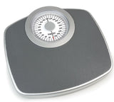 Floor Scale Dial Display 400 lbs. / 181 kg Capacity Gray Analog - BeHope