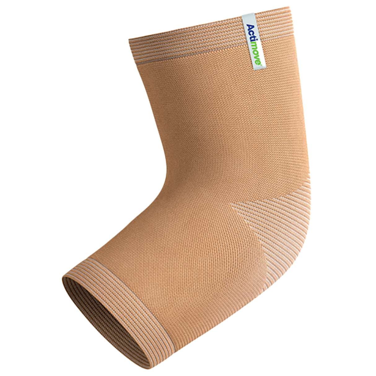 Elbow Support Actimove® Large Pull-On Sleeve Left or Right Elbow 10-1/4 to 11-1/2 Inch Circumference Beige - BeHope