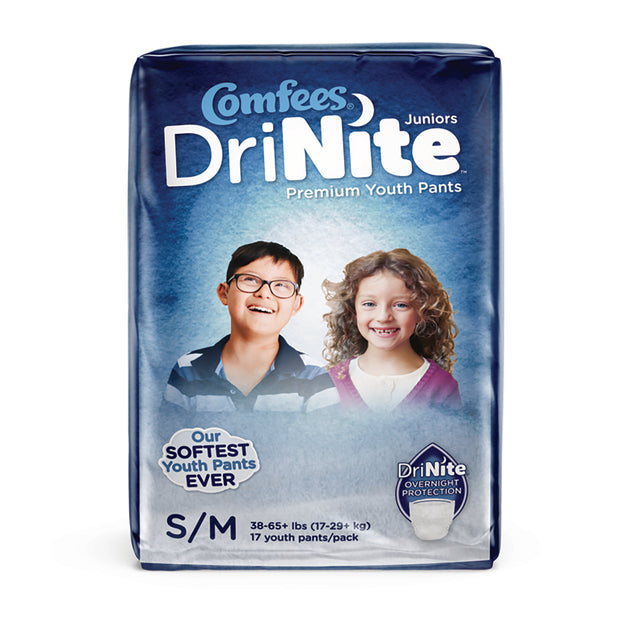 Comfees® Drinite® Juniors Youth Absorbent Underwear Tear Away Seams Heavy Absorbency - BeHope