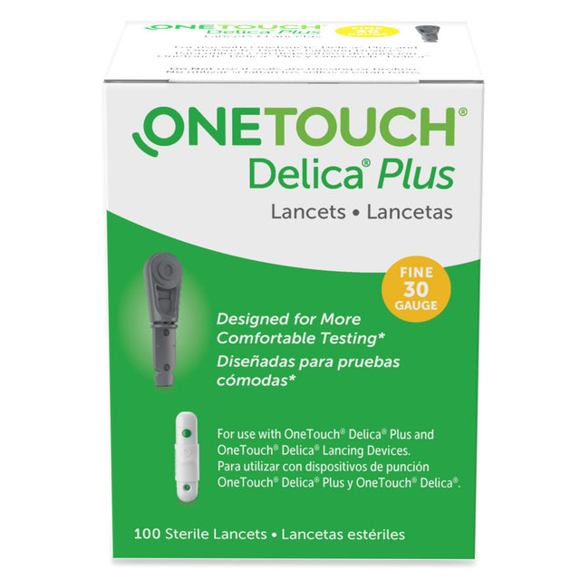 Onetouch® Delica Lancing System Lancets for Comfortable Testing - BeHope