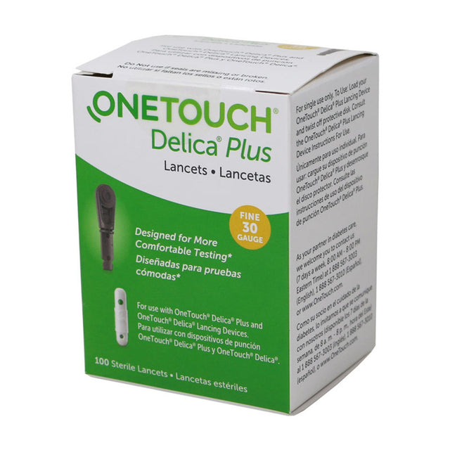 Onetouch® Delica Lancing System Lancets for Comfortable Testing - BeHope