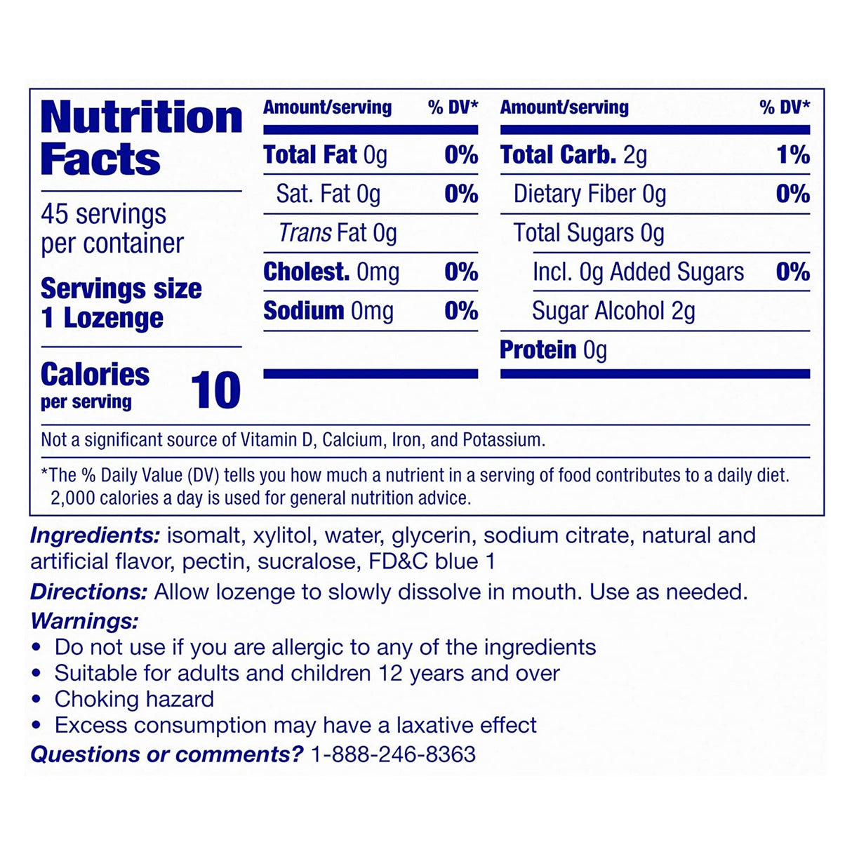 Mouth Moisturizer Biotene® 27 per Pack Lozenge - BeHope