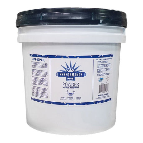 Laundry Detergent Performance™ Plus 40 lbs. Pail Powder Scented - BeHope