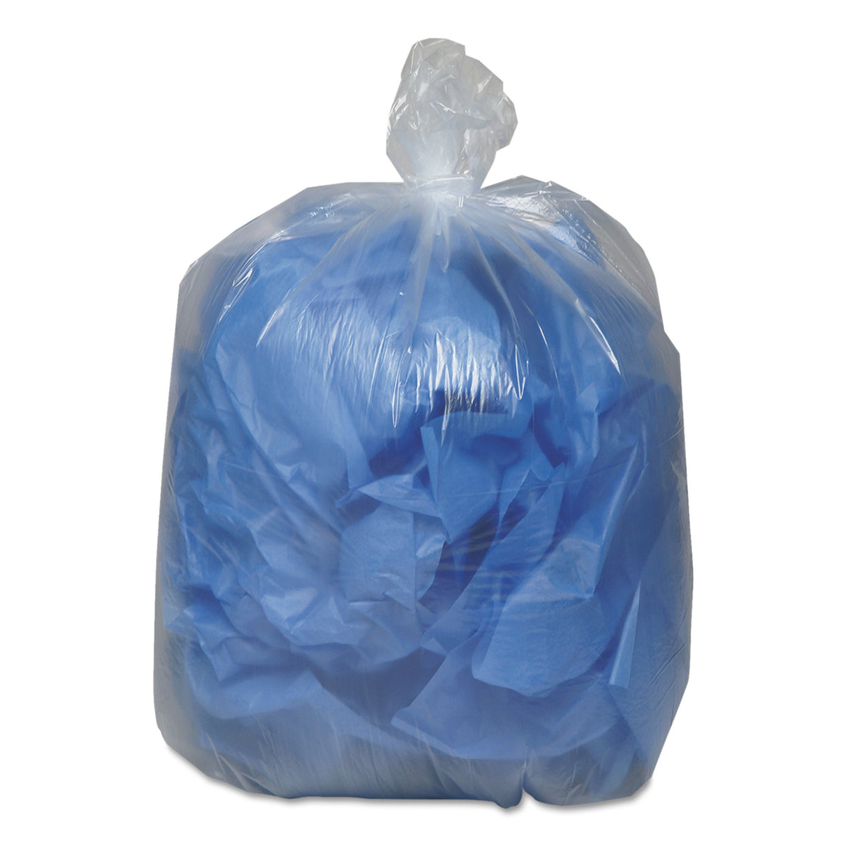 Trash Bag Classic Clear 60 gal. 0.90 mil 38 X 58 Inch Clear Heavy Duty Star Seal Bottom Coreless Roll - BeHope