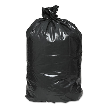 Trash Bag Earthsense® 45 gal. 2 mil 40 X 46 Inch Black Heavy Duty Star Seal Bottom Coreless Roll - BeHope