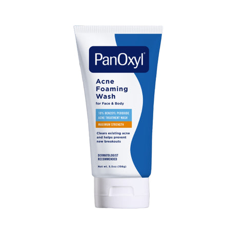 Acne Treatment Panoxyl® Maximum Strength 10% Benzoyl Peroxide Foaming Wash - BeHope