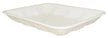 Food Service Tray Novipax 0.63 X 5-3/4 X 8-1/4 Inch White Foam - BeHope