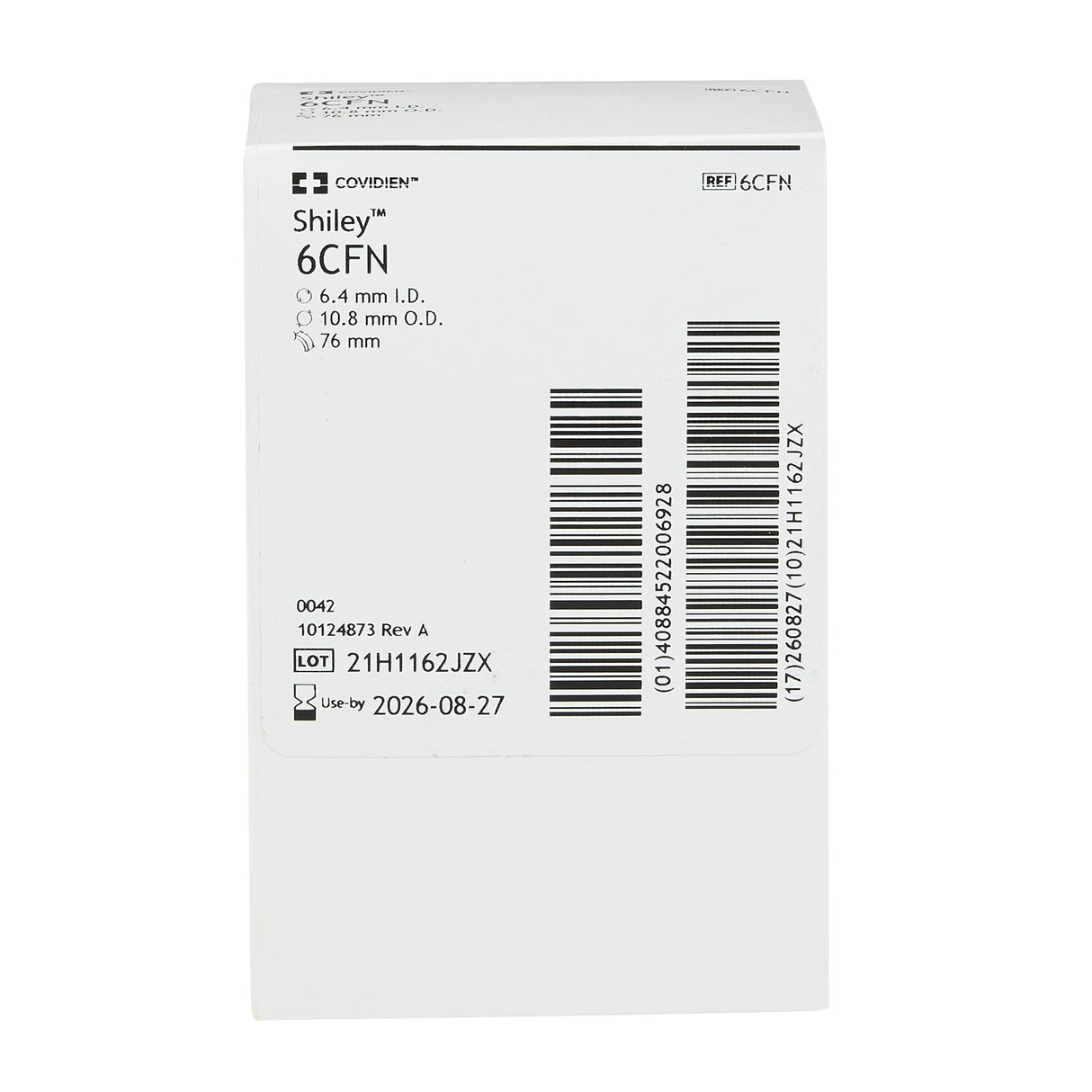 Uncuffed Tracheostomy Tube Shiley™ Reusable IC Size 6.0 Adult - BeHope