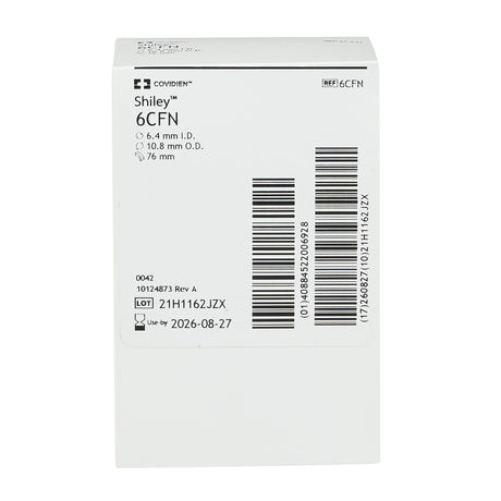 Uncuffed Tracheostomy Tube Shiley™ Reusable IC Size 6.0 Adult - BeHope