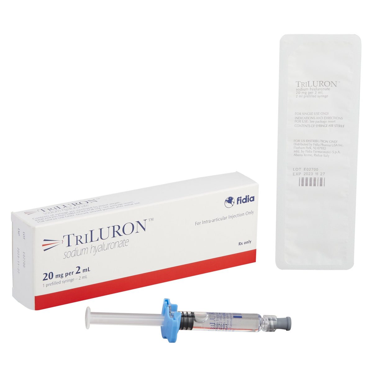 TRILURON™ Sodium Hyaluronate 20 mg / 2 mL Injection 2 mL - BeHope