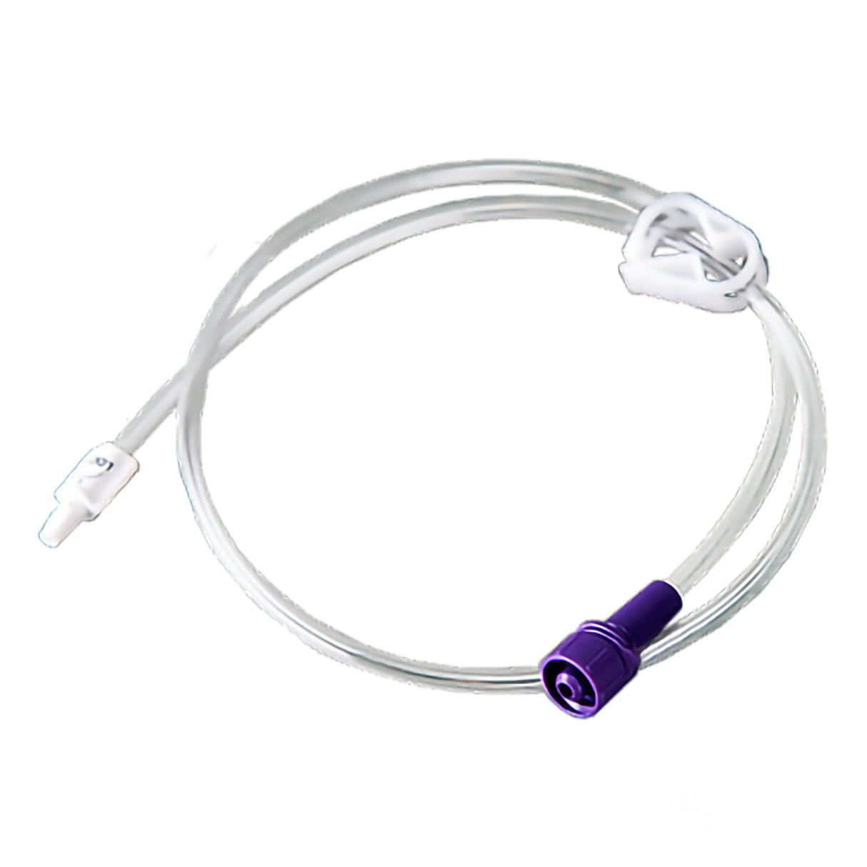 Single Port Enteral Extension Set Right Angle, 24 Inch - BeHope