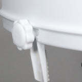 Raised Toilet Seat w/Lid 4  Savannah-style  Retail