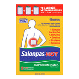 Topical Pain Relief Salonpas® Hot Capsaicin Patch 3 per Box - BeHope