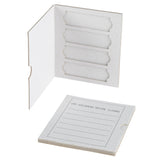 Slide Mailer 1/3 X 4-3/4 X 5-3/4 Inch 4-Slide Capacity For Slide Transport - BeHope