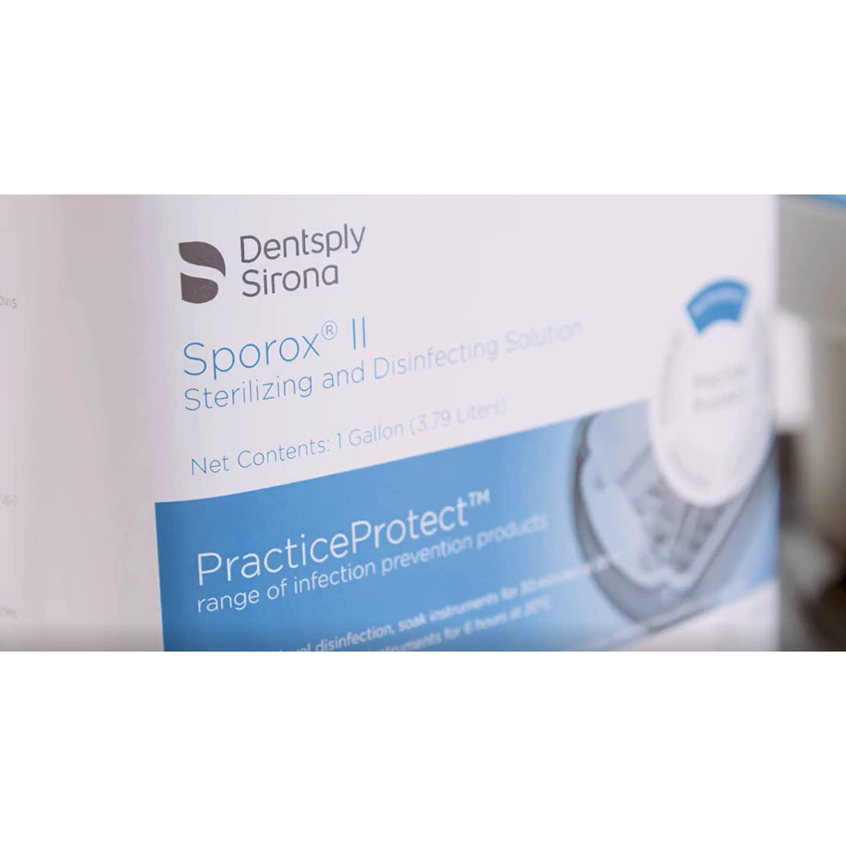 Hydrogen Peroxide High-Level Disinfectant Sporox® II RTU Liquid 1 gal. Jug Reusable - BeHope